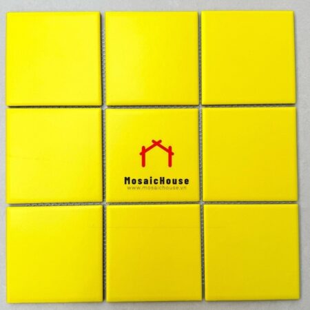 Gạch Mosaic 10x10 Men Mờ Màu Vàng MHG 9715M