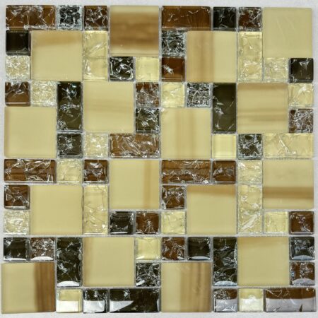 GẠCH MOSAIC THUỶ TINH MH 002