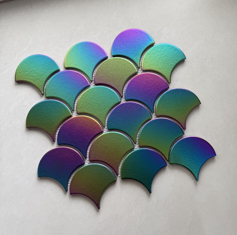 GẠCH MOSAIC VẢY CÁ