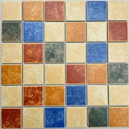 Gạch Mosaic Gốm Sứ Mix Màu