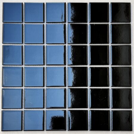 Gạch Mosaic Gốm Sứ Đen Bóng