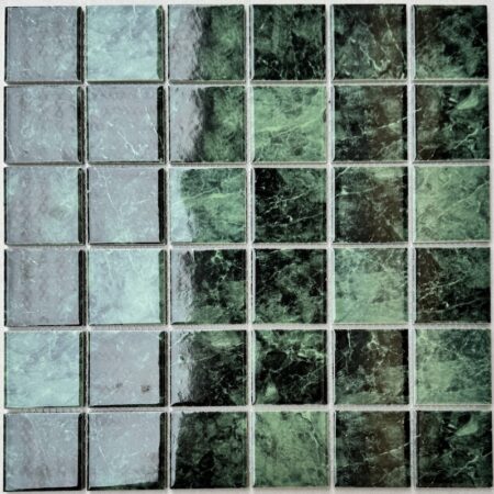 Gạch Mosaic Gốm Sứ Xanh Rêu