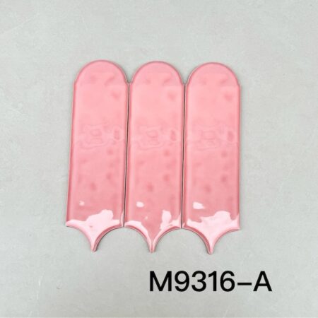 Gạch Thẻ Lông Vũ Màu Hồng M9316-A