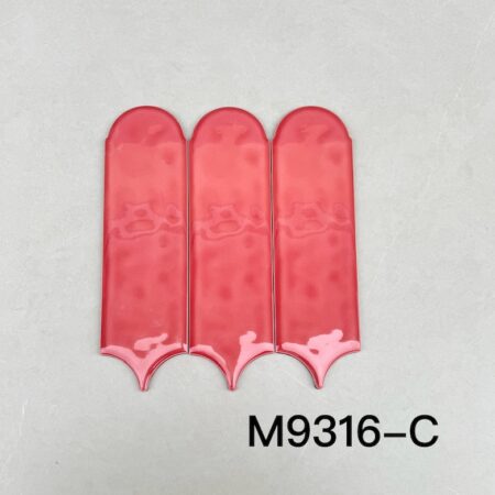 Gạch Thẻ Lông Vũ Màu Hồng M9316-C