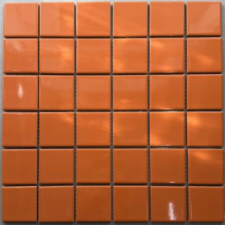 Gạch Mosaic Gốm Sứ Cam